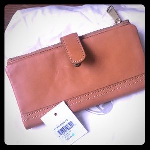 Authentic fossil wallet